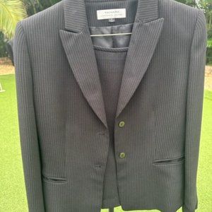 Black Pinstripe suit